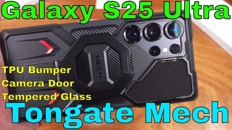 Tongate Mech Case For The S25 ultra