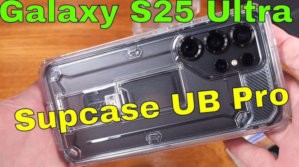 Supcase UB PRo Clear Case S25 Ultra