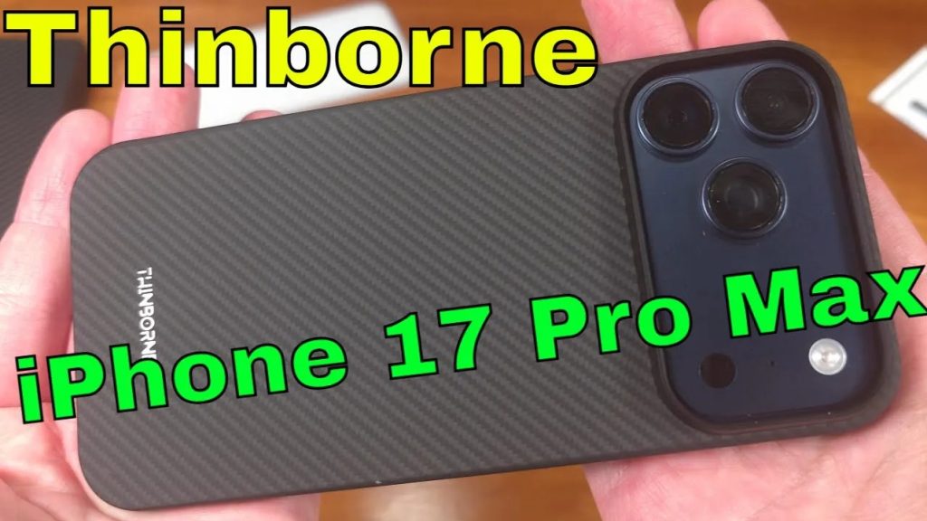 Thinborne 600D iPhone 17 Pro Max