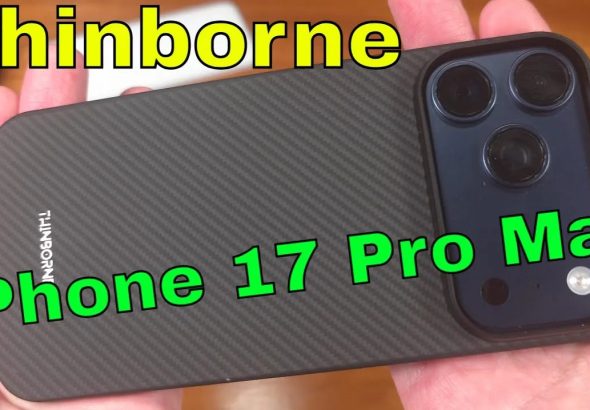Thinborne 600D iPhone 17 Pro Max