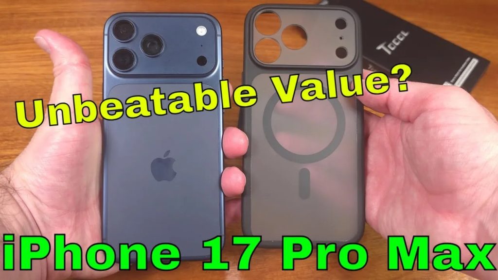 Tocol iPhone 17 Pro Max Case